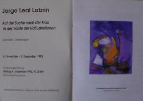 Catálogo exposición Hannover - Alemania